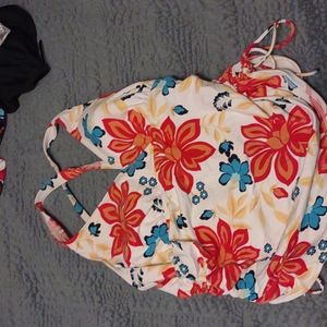 Women's tankini top by lands end size 14 double d